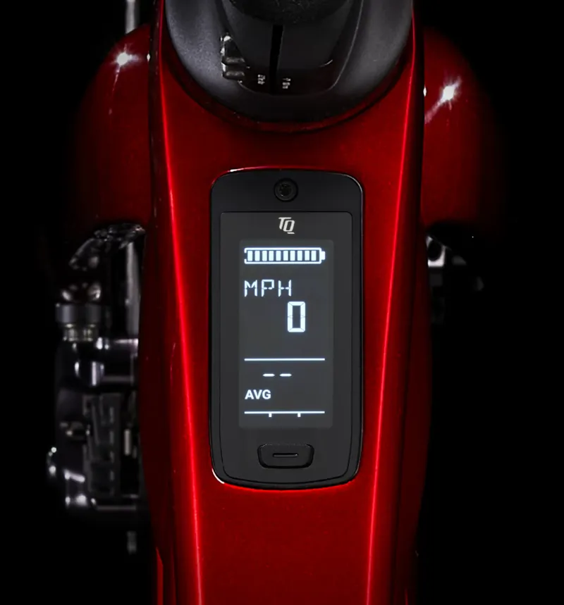 Trek Domane+ SLR 7 Ultegra Di2 Electric Road Bike 2025 in Carbon Red Smoke-2